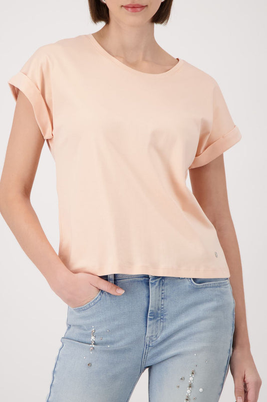 MONARI T-Shirt, summer peach