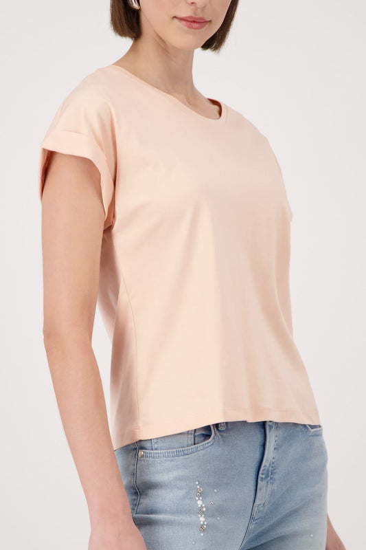 MONARI T-Shirt, summer peach