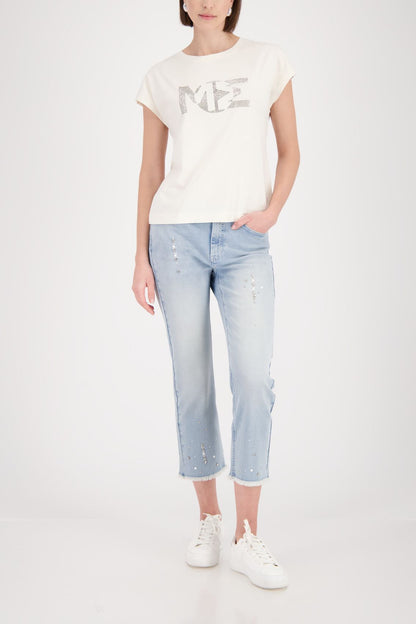 MONARI T-Shirt, marble