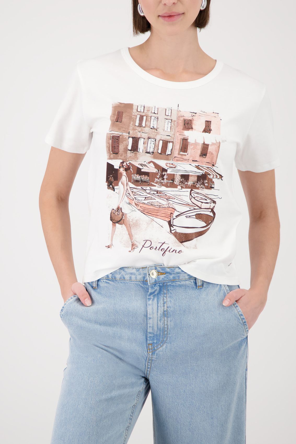 MONARI T-Shirt, cream