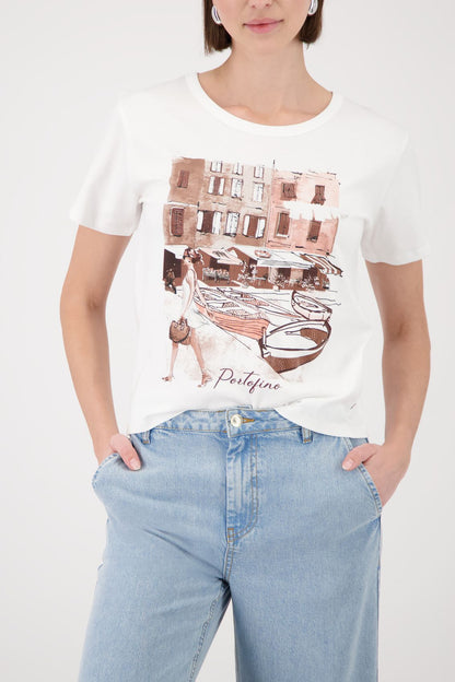 MONARI T-Shirt, cream