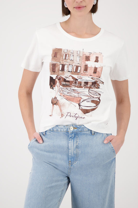 MONARI T-Shirt, cream