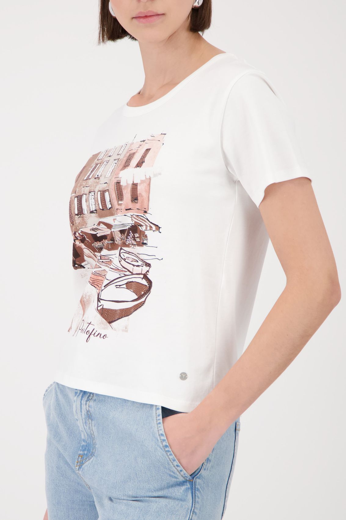 MONARI T-Shirt, cream