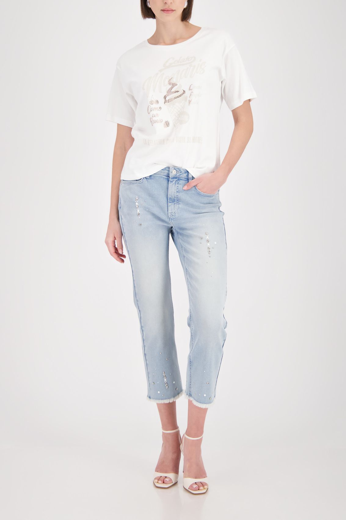 MONARI T-Shirt, cream