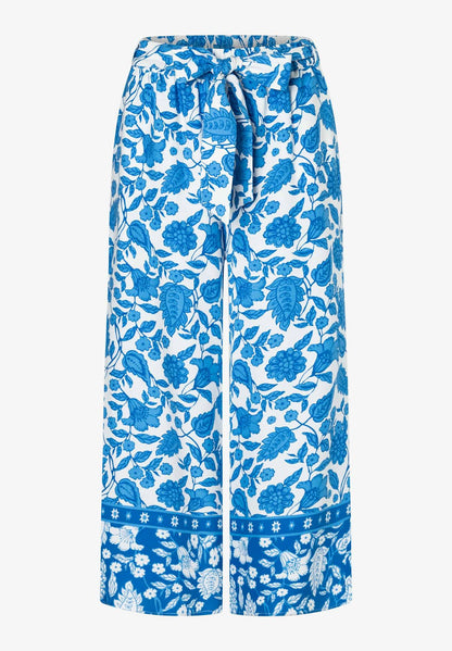 Sommerliche Hose mit Blumenprint