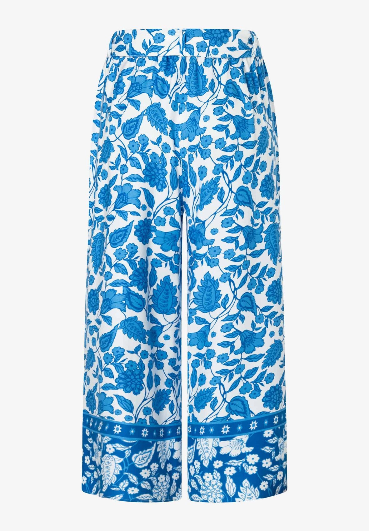 Sommerliche Hose mit Blumenprint
