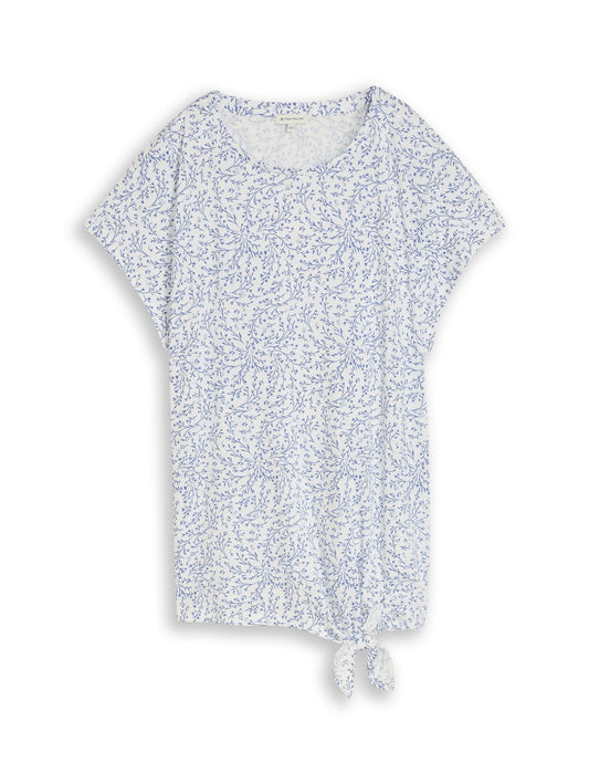 TOM TAILOR Plus Size - T-Shirt mit Knotendetail 48