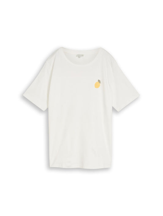 TOM TAILOR Plus Size - T-Shirt mit Häkel-Detail 46