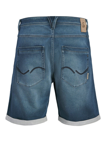 JACK & JONES Jeans-Shorts mit umgeschlagenen Saum