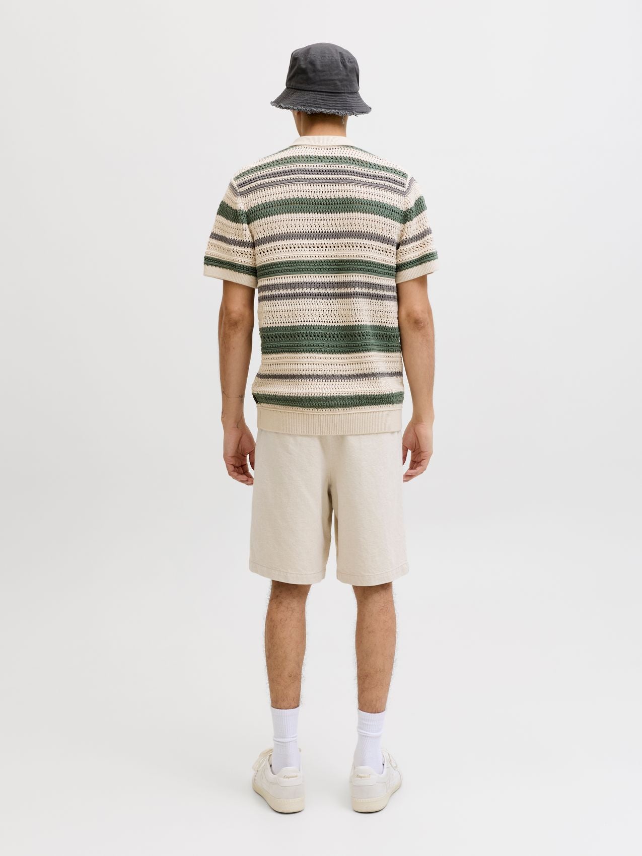 JACK & JONES JPRBLUHAMILTON BUTTON THROUGH POLO SS