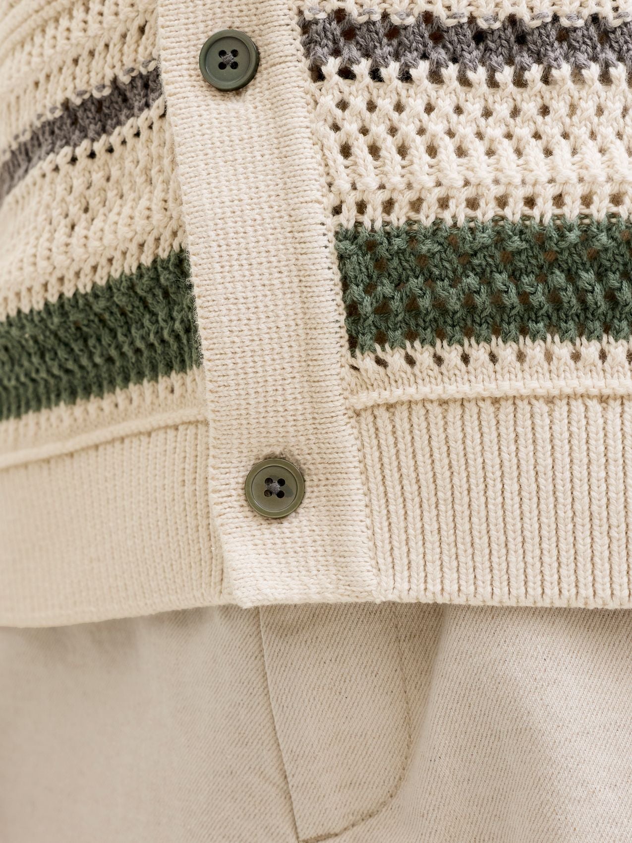 JACK & JONES JPRBLUHAMILTON BUTTON THROUGH POLO SS