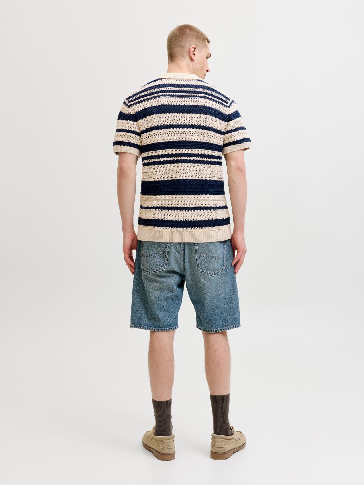 JACK & JONES JPRBLUHAMILTON BUTTON THROUGH POLO SS