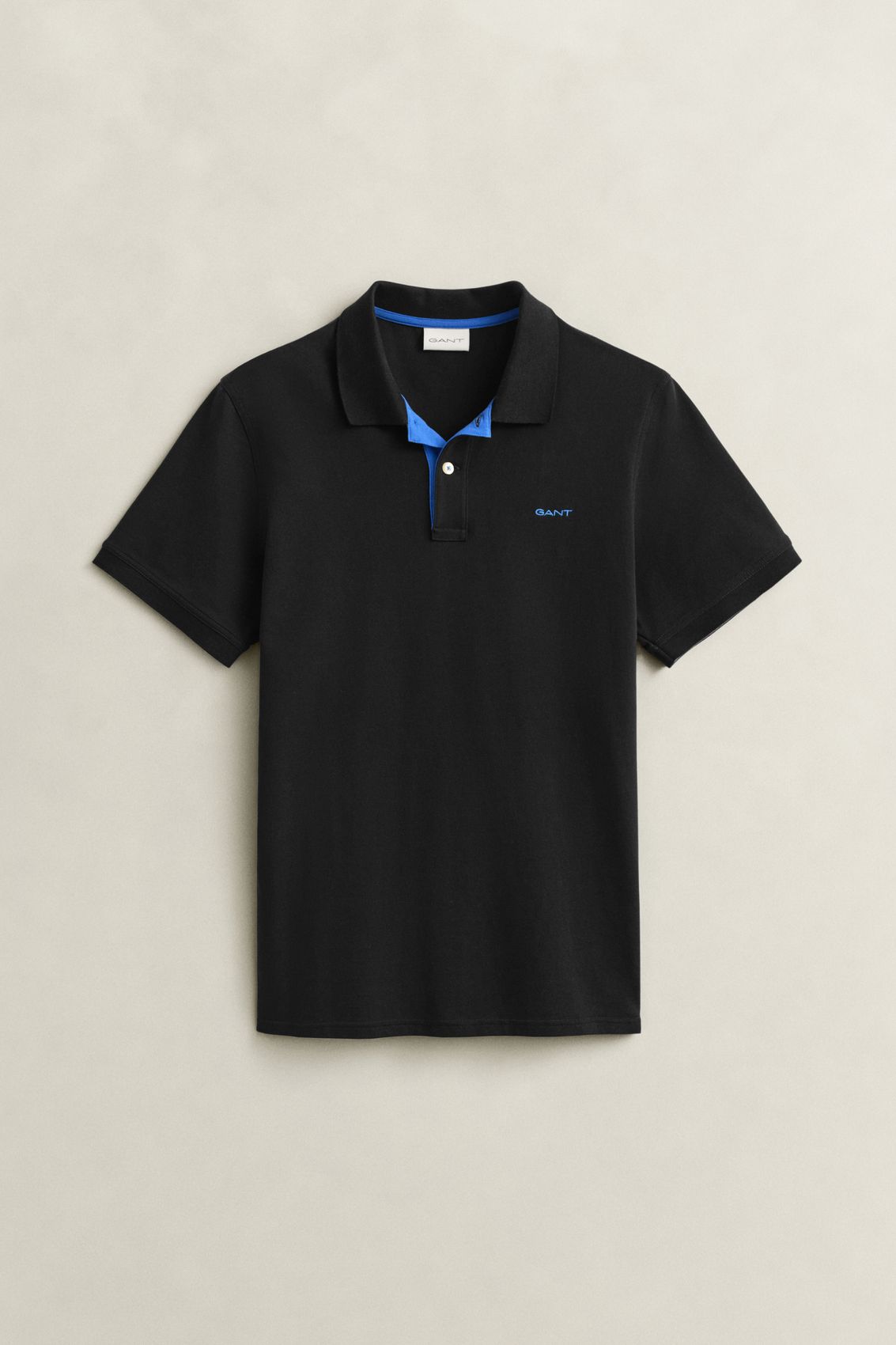 Kontrast Piqué Poloshirt im Regular Fit