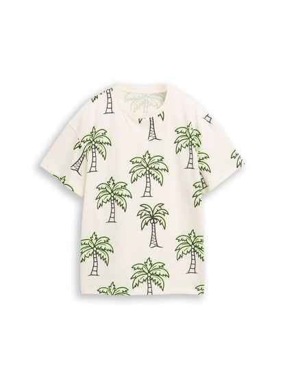 TOM TAILOR Oversize T-Shirt mit Muster