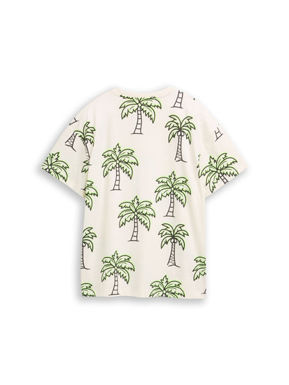 TOM TAILOR Oversize T-Shirt mit Muster
