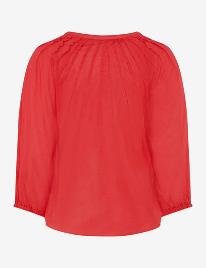 Bluse mit Serafino-Kragen "Valesca"