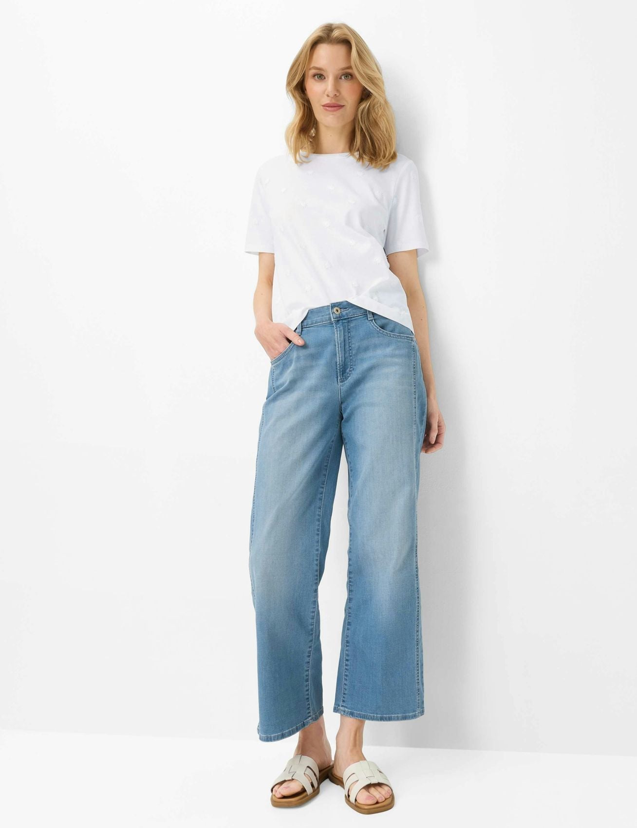 Denim Culotte im Wide Leg "Maine S"