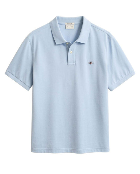 GANT Piqué-Poloshirt mit Gant-Logostickerei