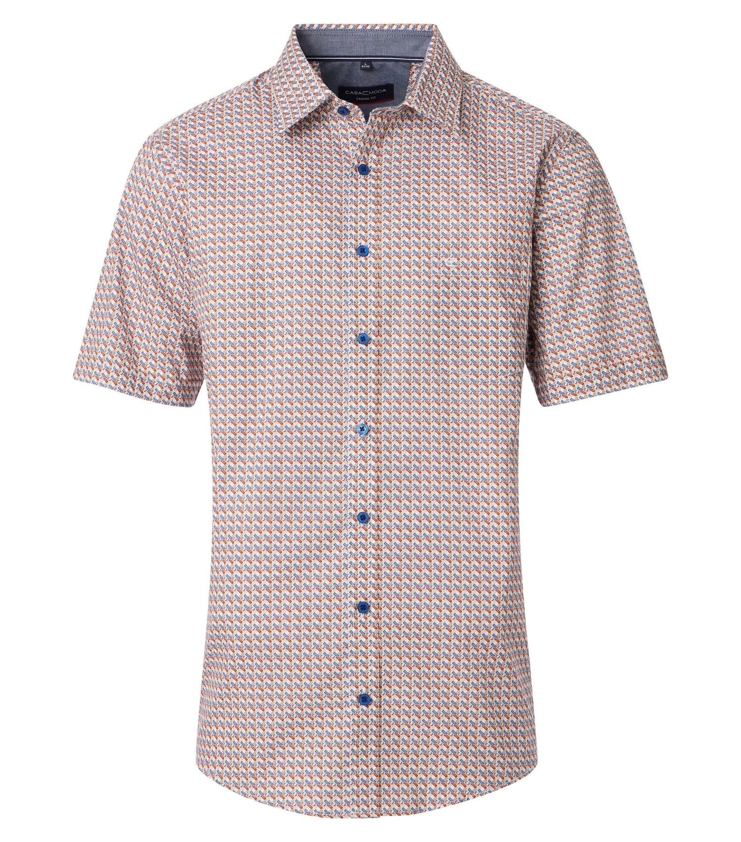 CASA MODA Freizeithemd Kurzarm 6XL