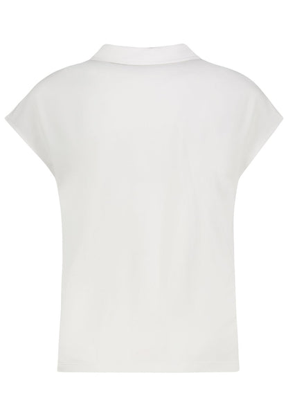 SUBLEVEL Damen, Shirt kurzarm, offwhite