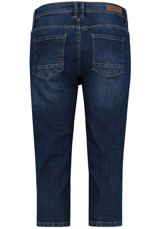 SUBLEVEL Damen, Kurze Hose Denim, dark blue denim D180