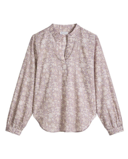 MARC O'POLO Tunika-Bluse mit Blumenmotiv