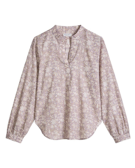 MARC O'POLO Tunika-Bluse mit Blumenmotiv