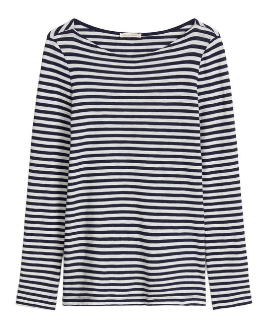 MARC O'POLO Gestreiftes Langarmshirt
