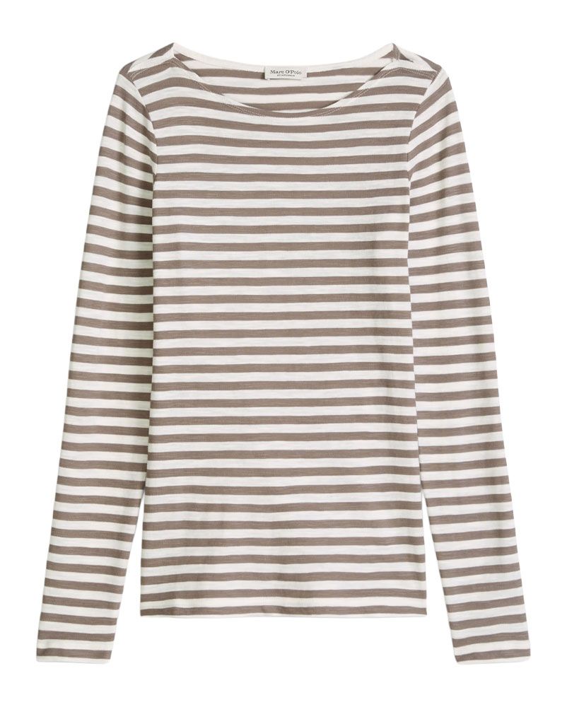 MARC O'POLO Gestreiftes Langarmshirt