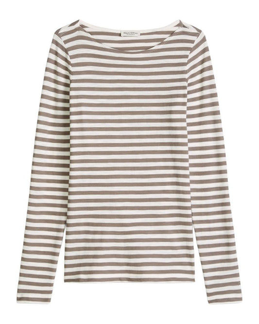 MARC O'POLO Gestreiftes Langarmshirt