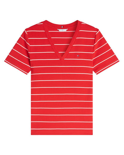 TOMMY HILFIGER T-Shirt mit TH-Flagge