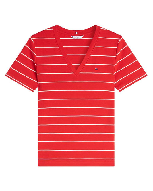 TOMMY HILFIGER T-Shirt mit TH-Flagge