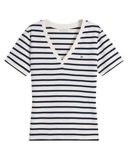 TOMMY HILFIGER T-Shirt mit TH-Flagge