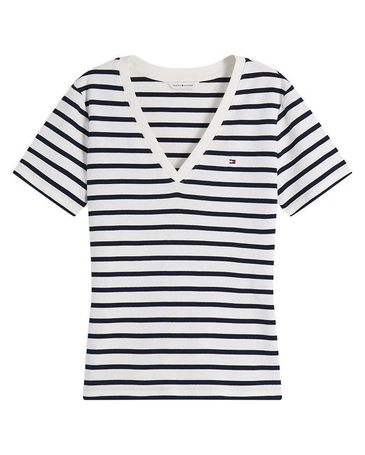 TOMMY HILFIGER T-Shirt mit TH-Flagge