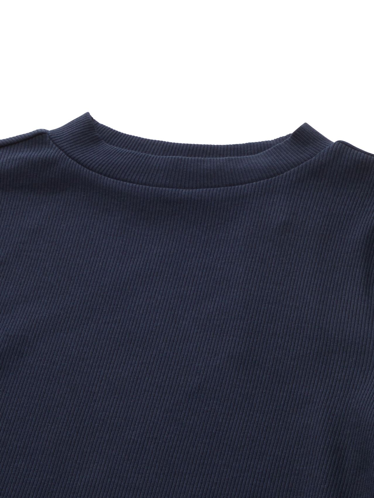 TOM TAILOR Cropped T-Shirt mit Rippstruktur