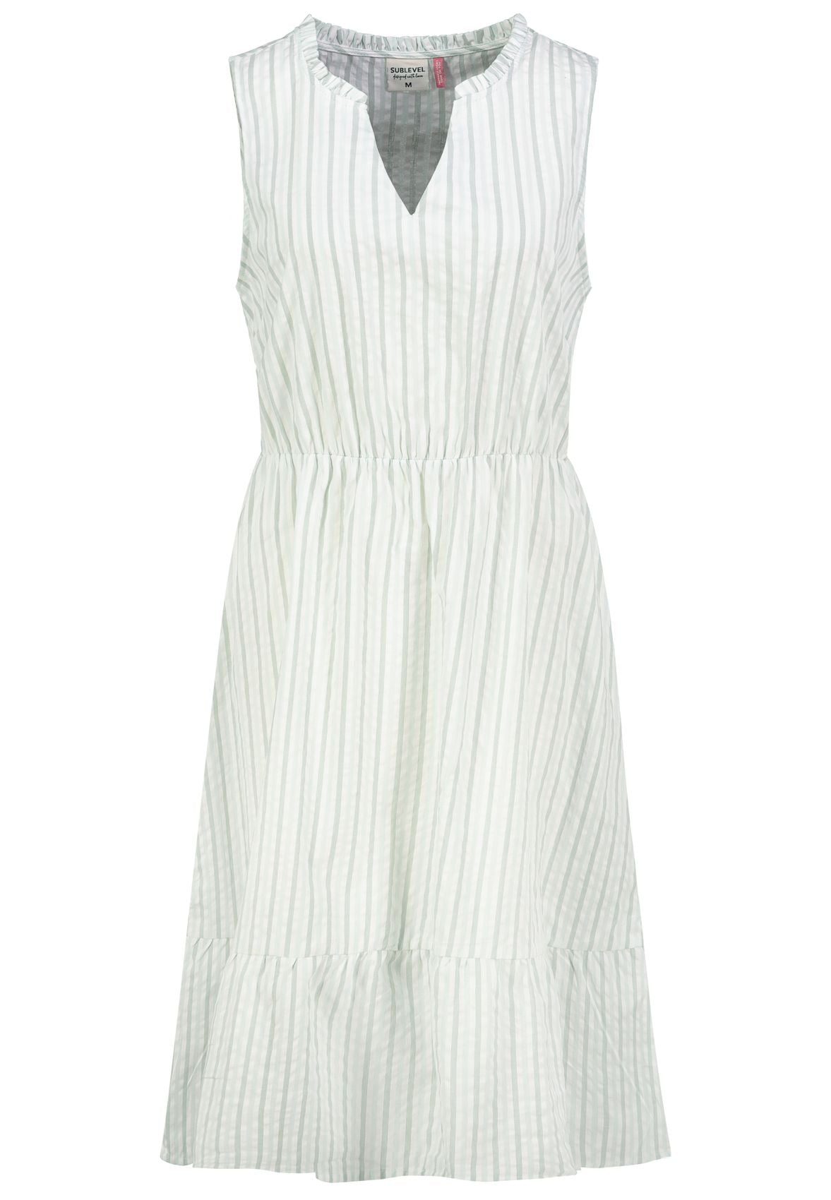 SUBLEVEL Sommerliches Streifenkleid XS