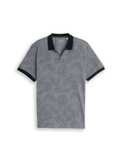 TOM TAILOR Jacquard Poloshirt mit Muster XL