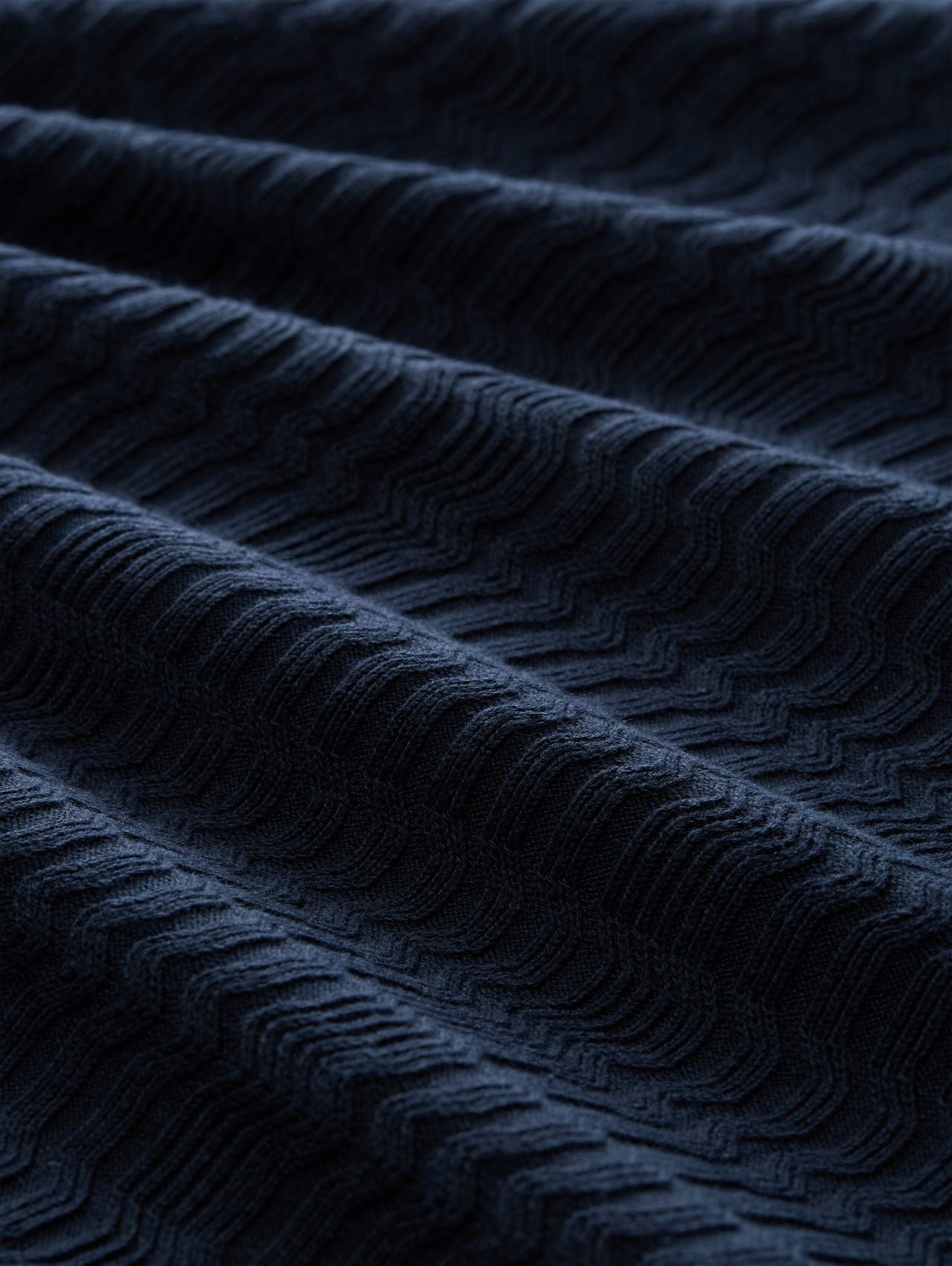 Strickpullover mit Rippstruktur