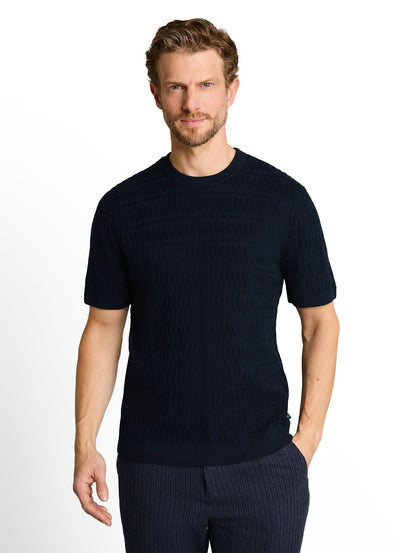 Strickpullover mit Rippstruktur