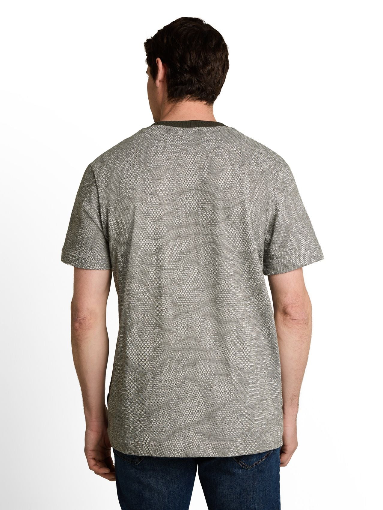 TOM TAILOR Jacquard T-Shirt mit Muster