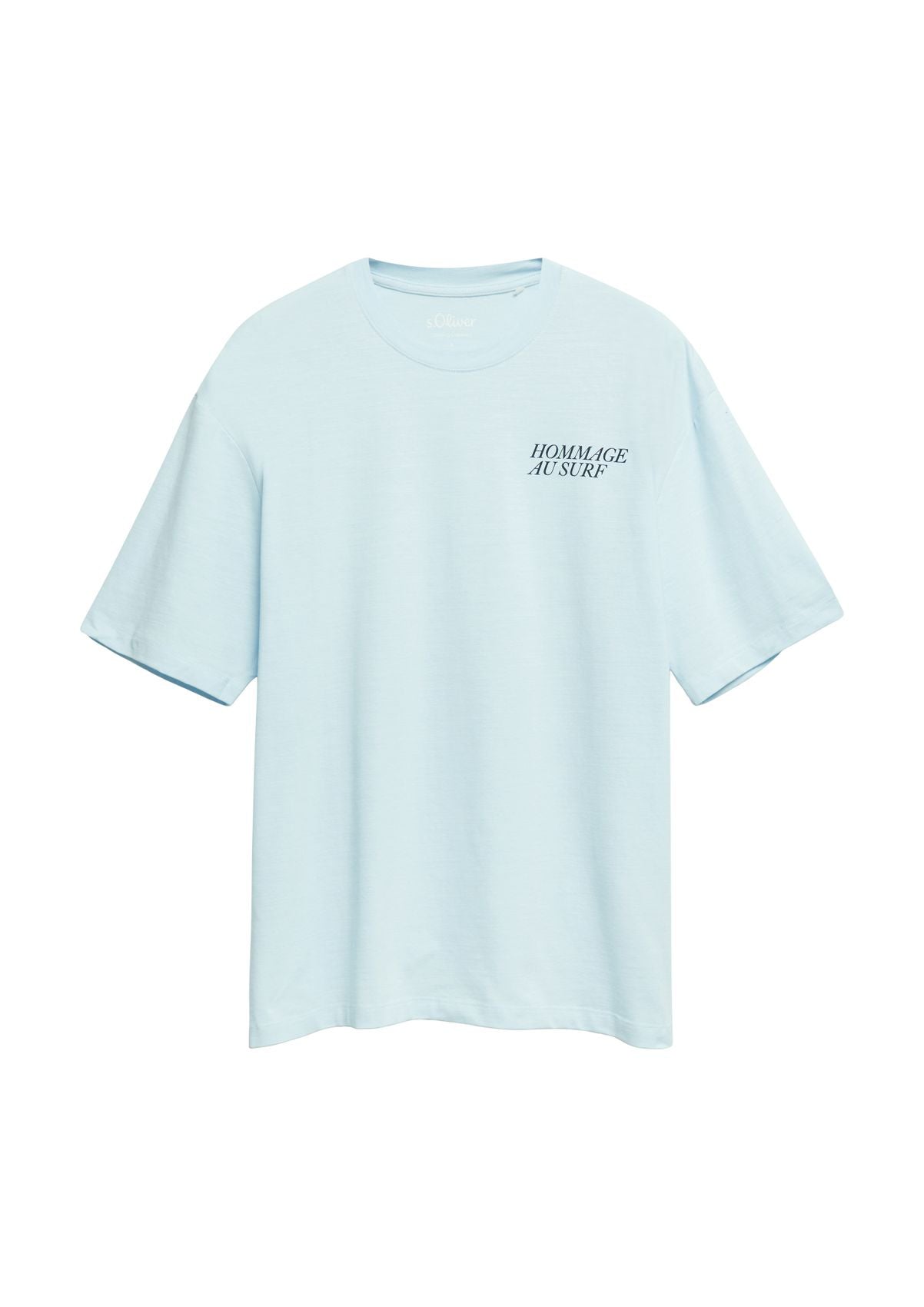 T-Shirt mit Front- und Rückenprint