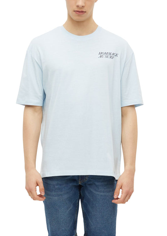 T-Shirt mit Front- und Rückenprint