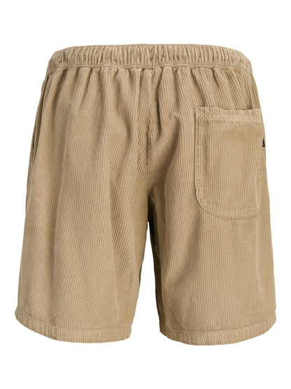 Cord-Shorts mit Schlupfbund