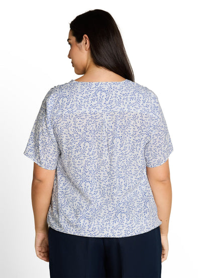 Plus Size - Bluse mit Muster