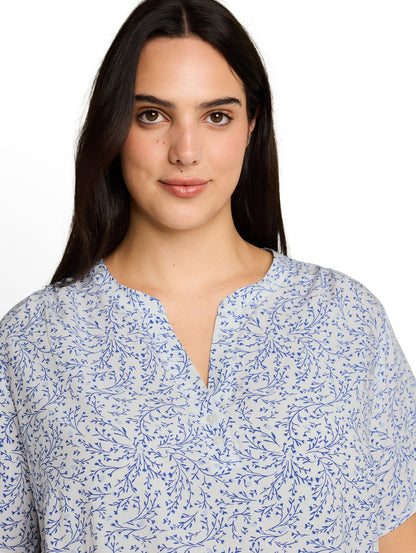 Plus Size - Bluse mit Muster