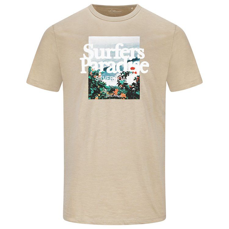 S.OLIVER T-Shirt mit Frontdruck