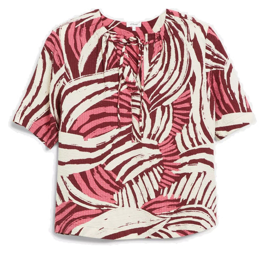 S.OLIVER Bluse mit All-Over Muster