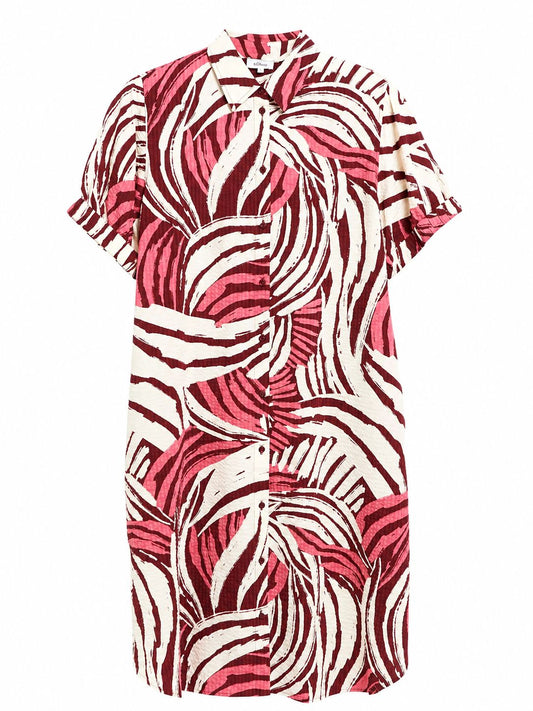 S.OLIVER Kleid mit All-Over Muster