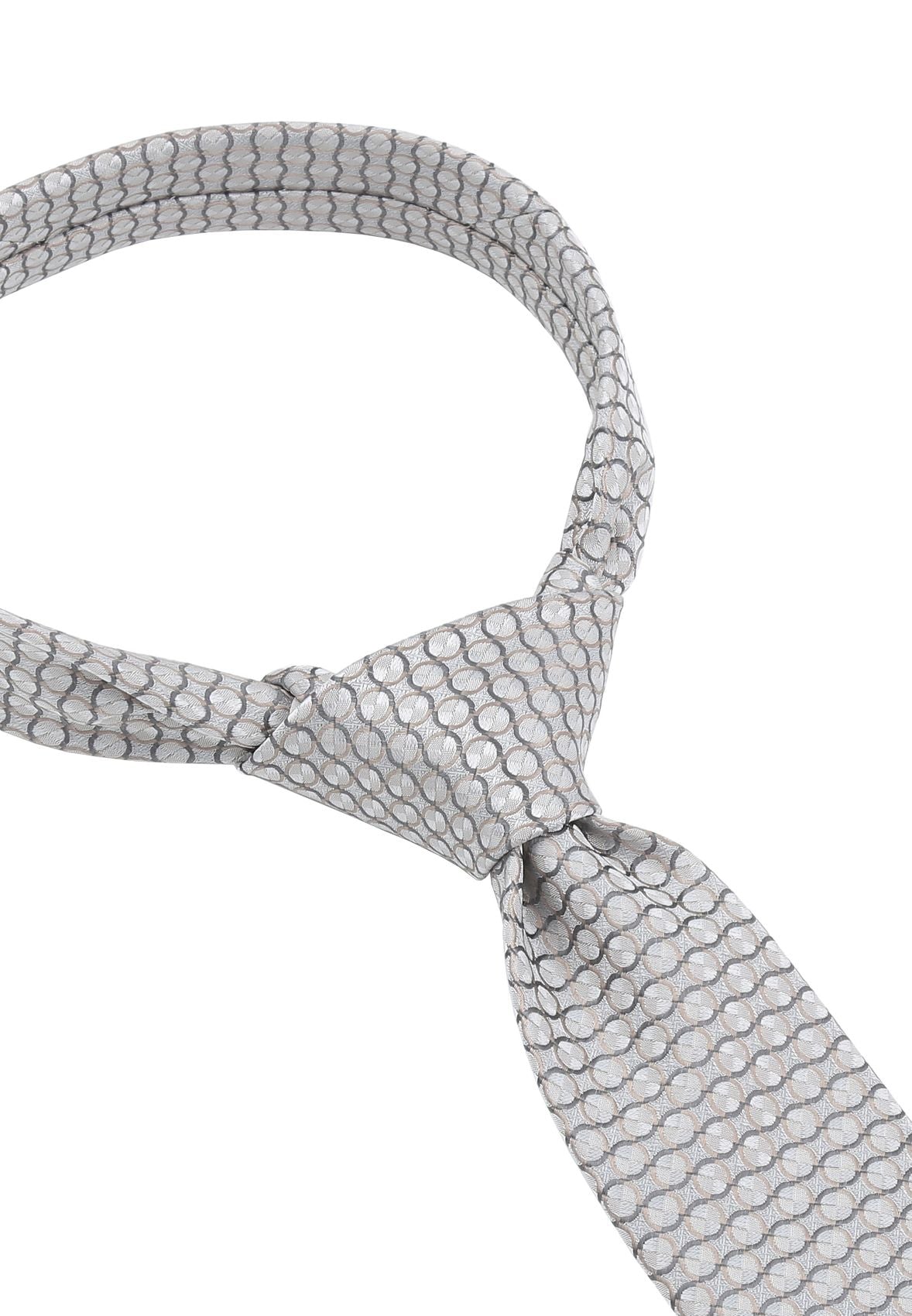 SEIDENFALTER Set Krawatte + Einstecktuch