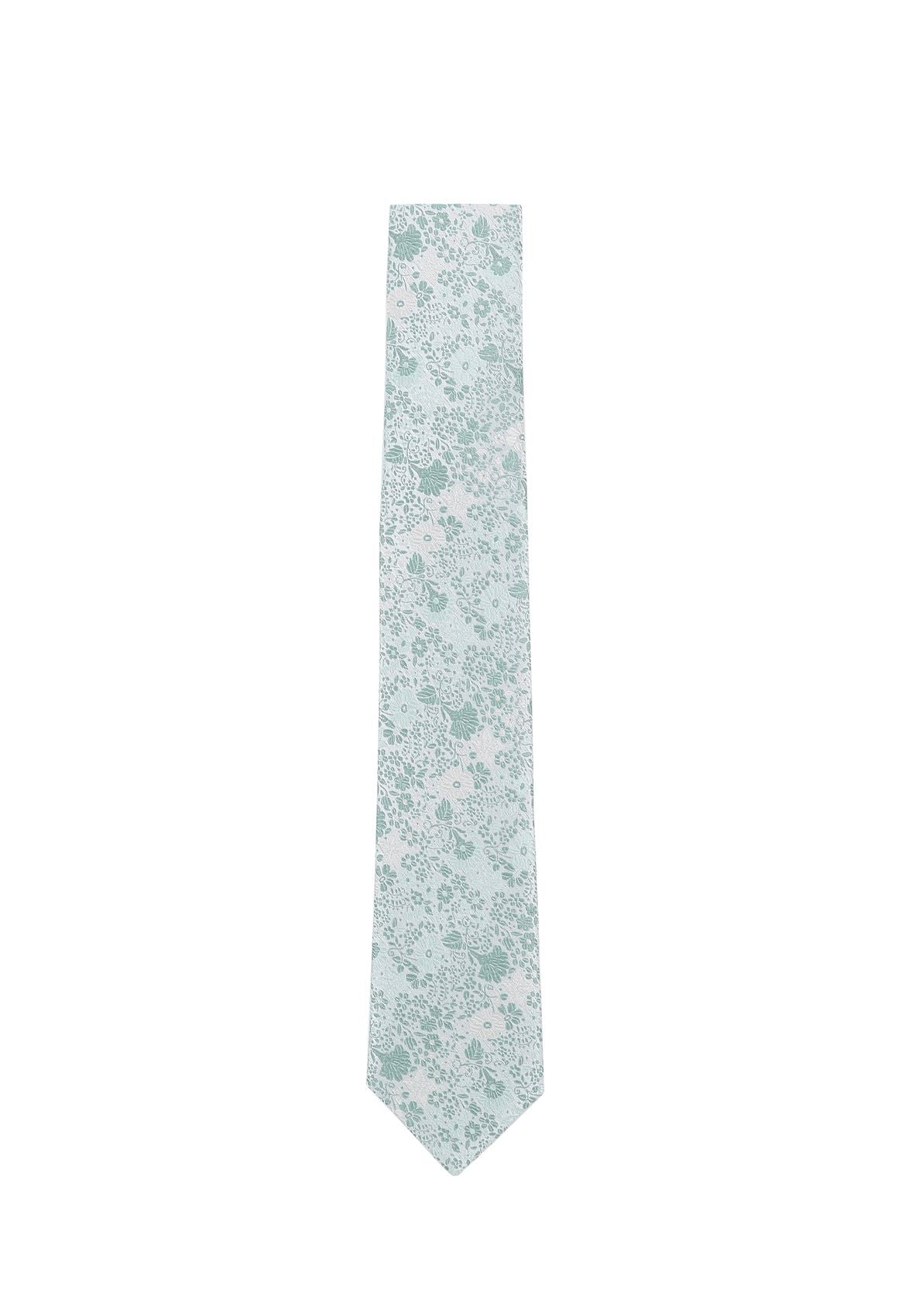 SEIDENFALTER Krawatte Blume 7,0-7,5cm